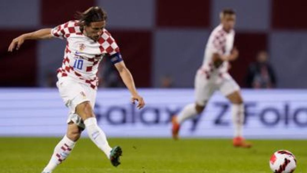 Luka Modric en la Selección Croata