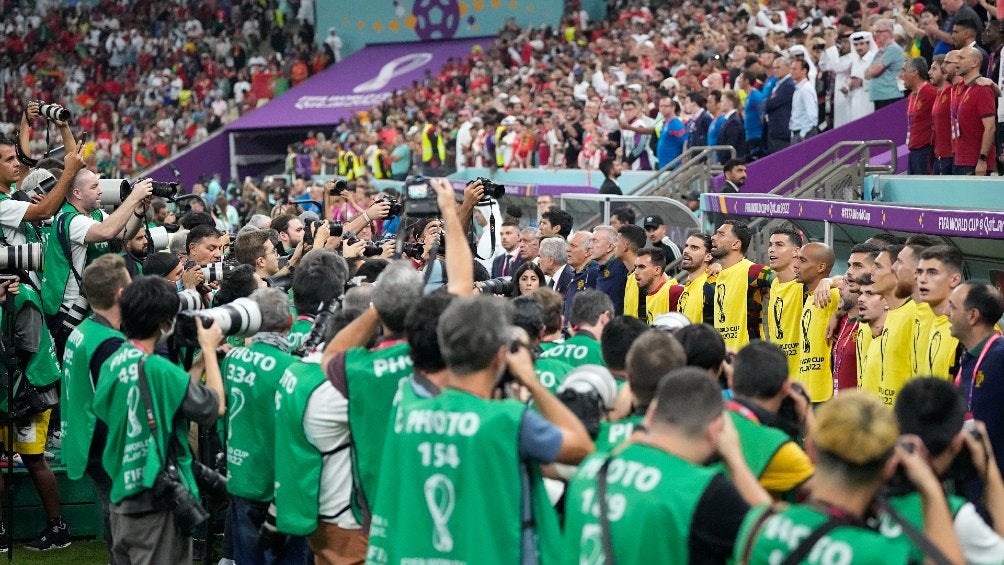 Cristiano Ronaldo se roba la atención de fotógrafos en Qatar 2022