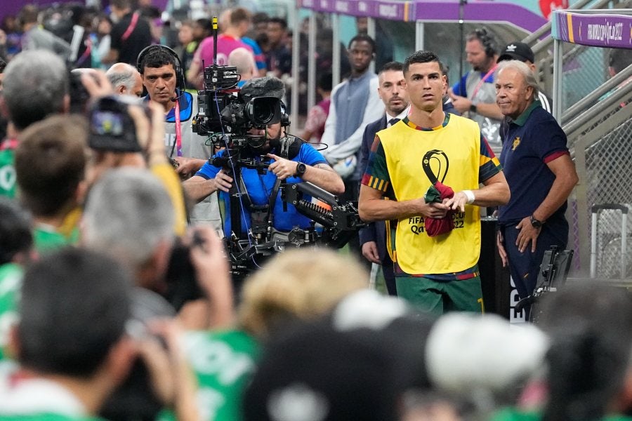 Cristiano Ronaldo en la bacante Suiza