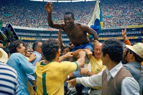 Pelé en campeonato mundial