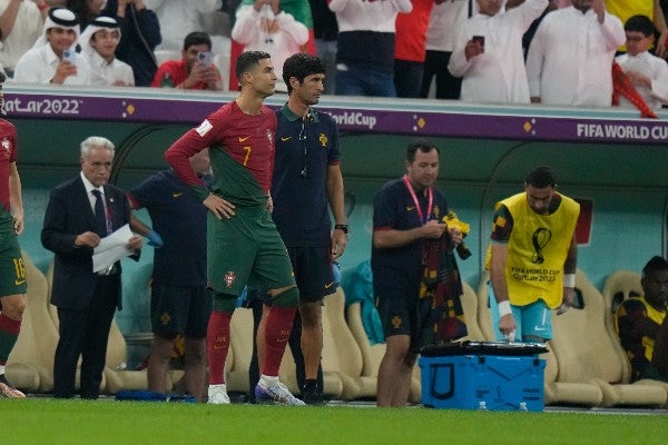 Cristiano Ronaldo entra en los OF vs Suiza en Qatar 2022