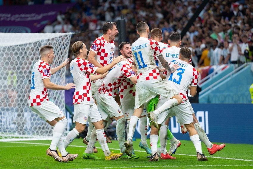 Croacia tras avanzar a los Cuartos de Qatar 2022