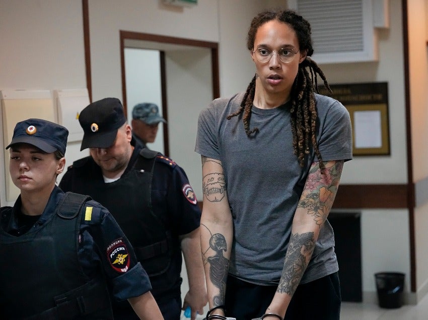 Brittney Griner en presión rusa