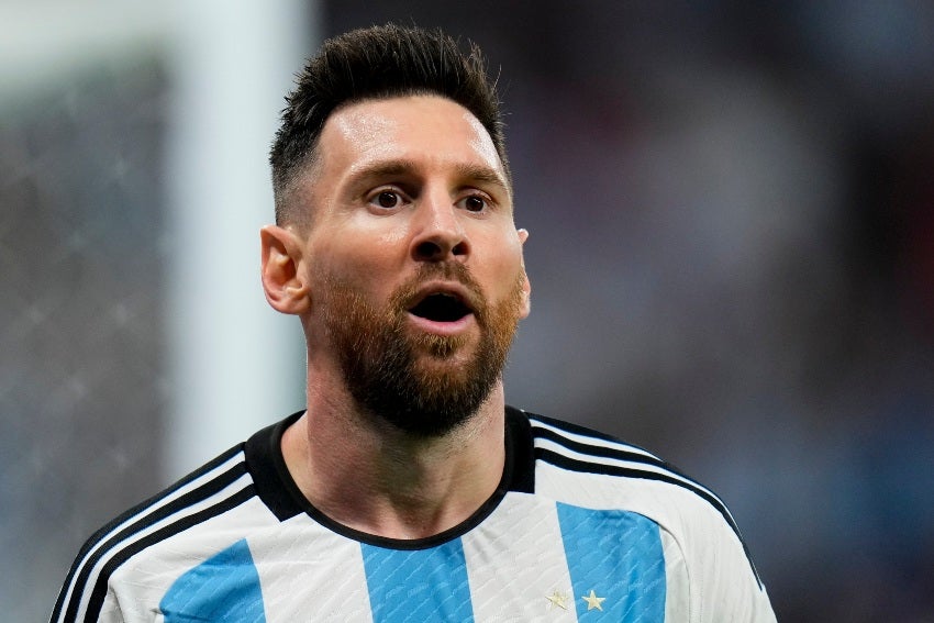 Messi en Qatar 2022 con Argentina