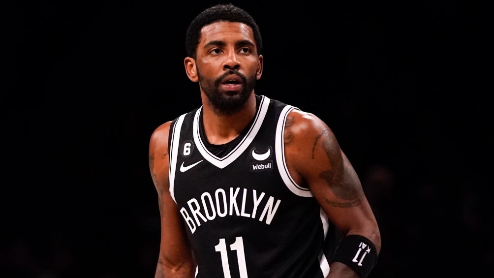 Kyrie Irving en un juego de los Nets