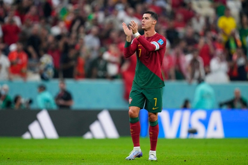 Cristiano Ronaldo con Portugal en Qatar 2022