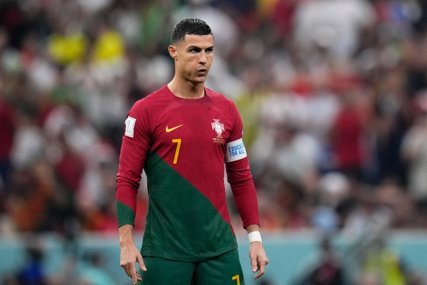 Cristiano Ronaldo con Portugal en Qatar 2022