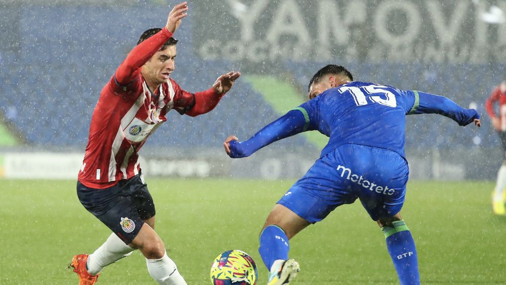 Cone Brizuela en el encuentro ante Getafe