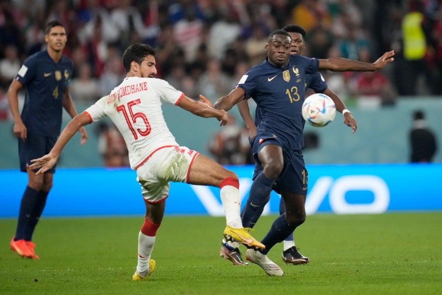 Fofana en el juego contra Polonia 