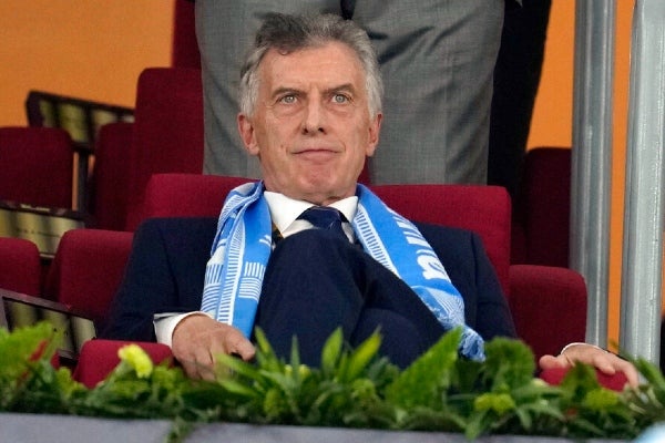 Mauricio Macri, expresidente de Argentina 