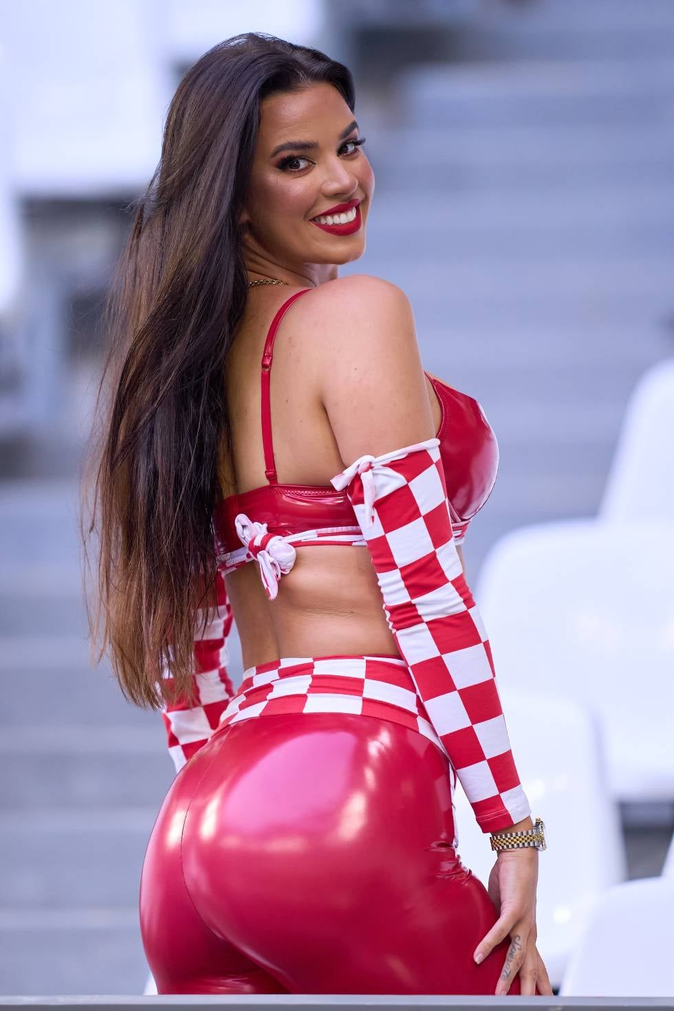 Qatar 2022: Outfit de Ivana Knöll se robó las miradas en el Brasil vs  Croacia