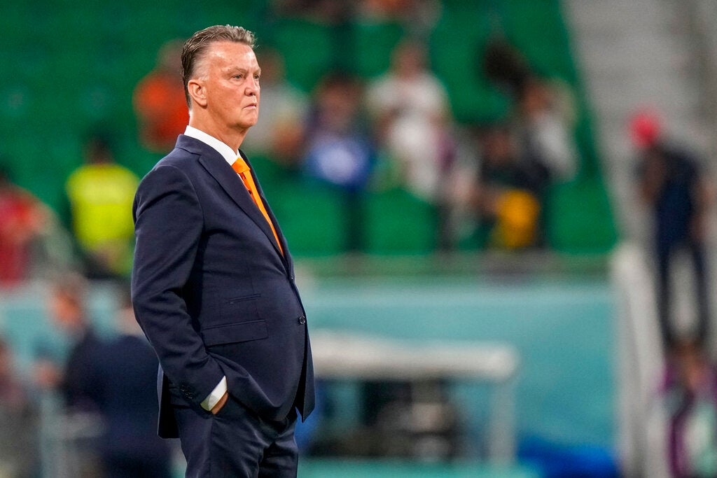 Louis Van Gaal vive su segundo Mundial al frente de Países Bajos