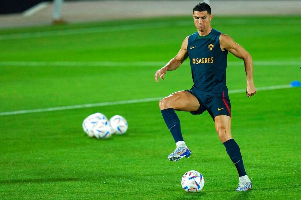 Cristiano Ronaldo ya se prepara para enfrentar a Marruecos