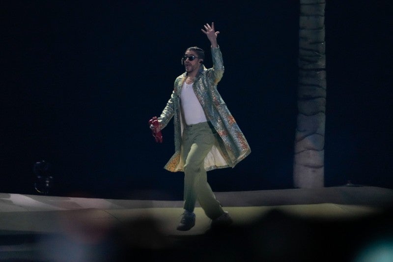 Bad Bunny en concierto en México