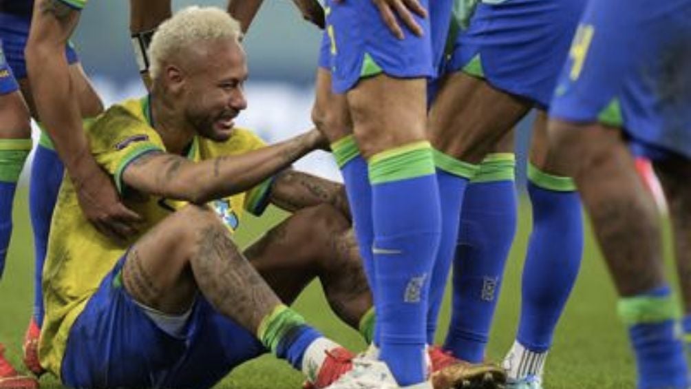 Neymar tras la eliminación ante Croacia