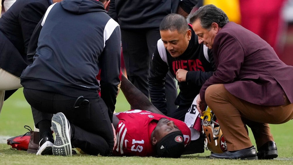 Los 49ers se preocupan por el estado de salud de Deebo Samuel