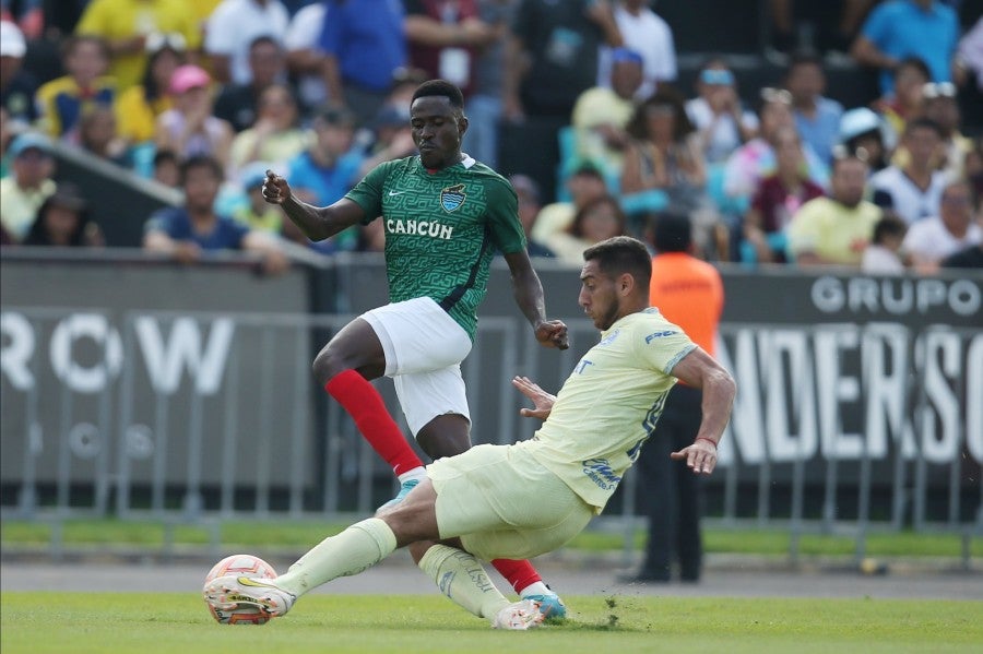 Cáceres en victoria vs Cancún FC