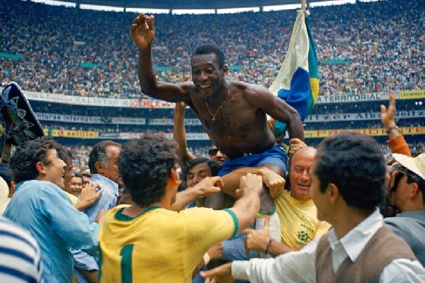 Pelé en campeonato mundial 