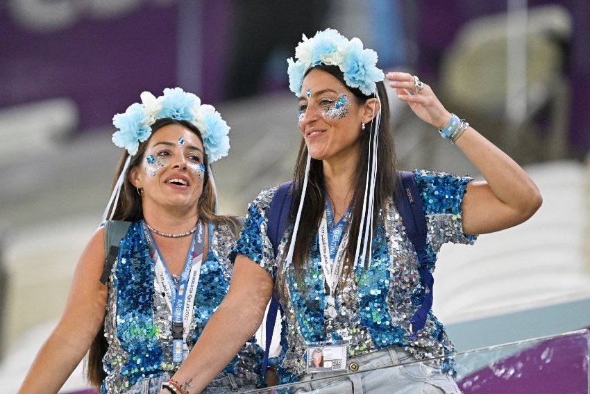 Afición de Argentina en el Mundial 