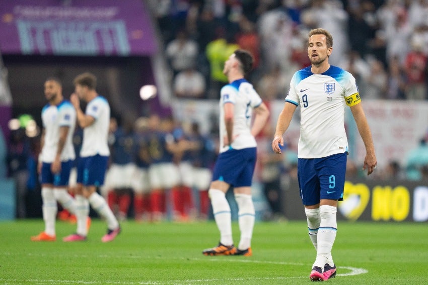 Kane tras la eliminación de Inglaterra