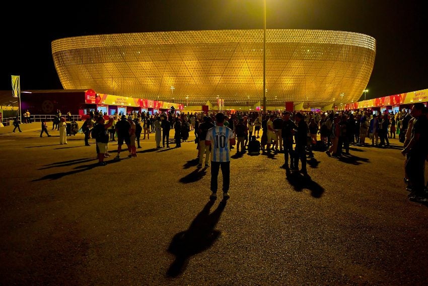 Afición de Argentina en el Mundial 