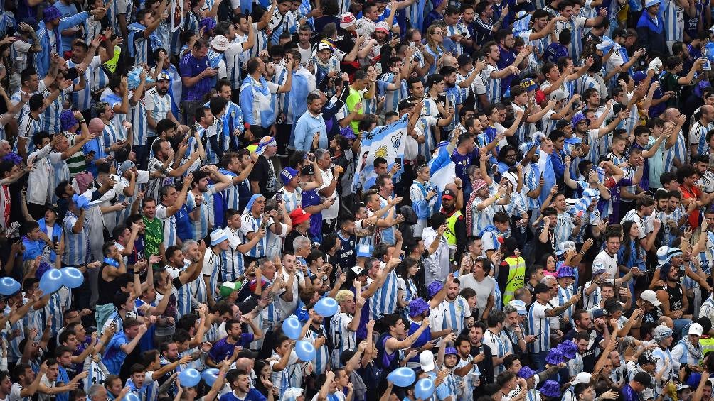 Afición de Argentina en el Mundial 