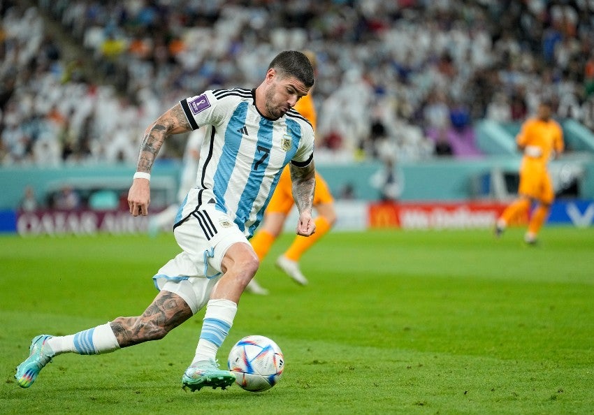 De Paul en Qatar 2022 con Argentina