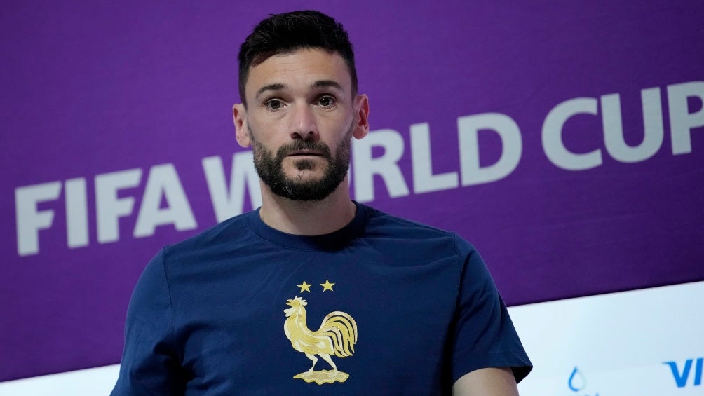 Hugo Lloris en conferencia de prensa