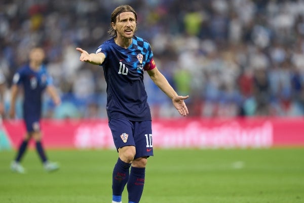 Luka Modric, capitán croata 