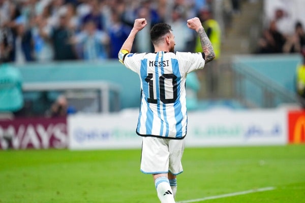 Lionel Messi, con su boleto a la Final