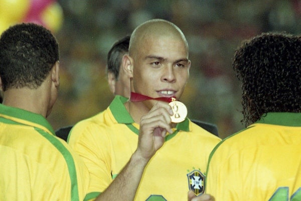 Ronaldo durante su estancia en la Selección 