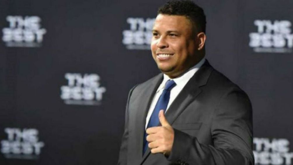 Ronaldo Nazario no dejó entrever su malestar con Argentina