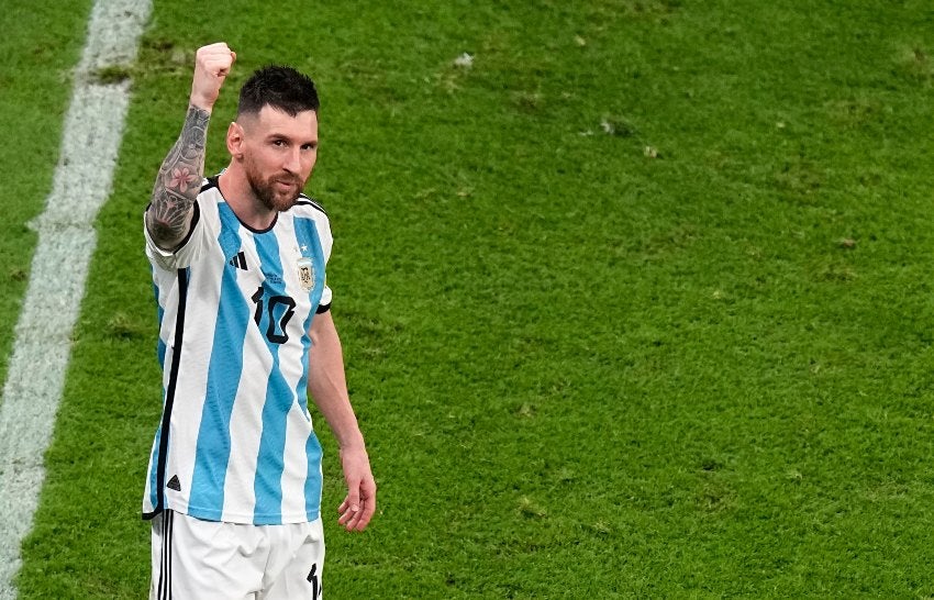 Messi tras avanzar a la Final en Qatar 2022