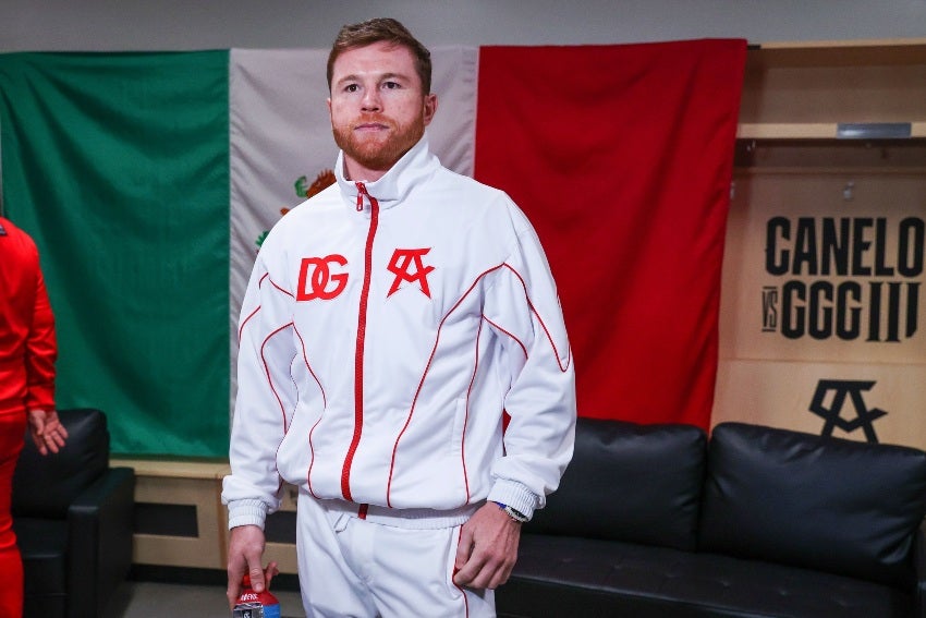 Canelo Álvarez previo a una pelea