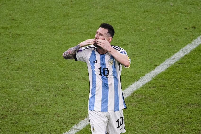 Messi en Qatar 2022 con Argentina