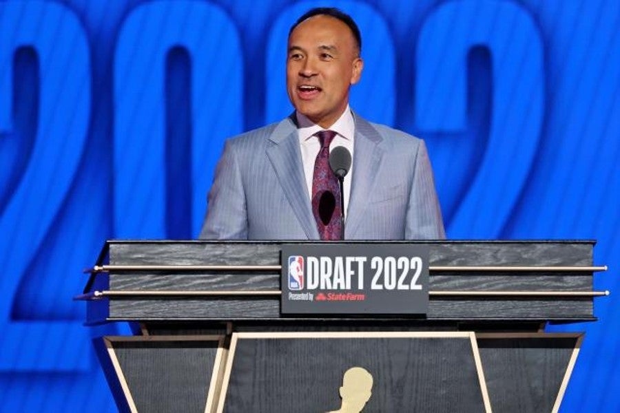 Mark Tatum en el Draft 2022