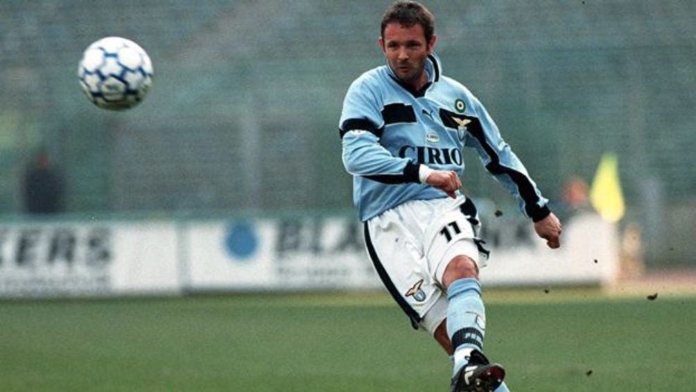 Sinisa como jugador de la Lazio