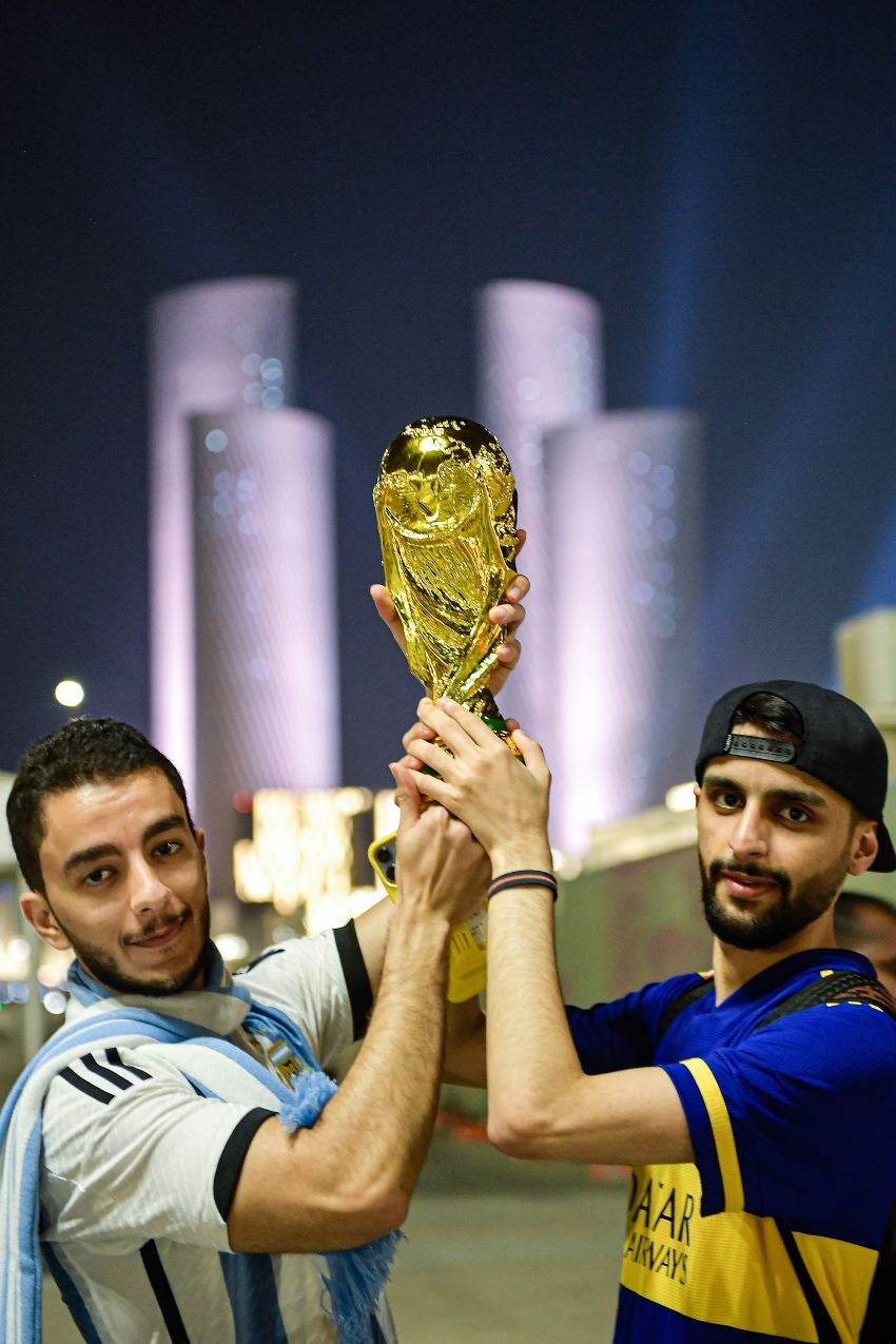 Afición de Argentina en el Mundial 