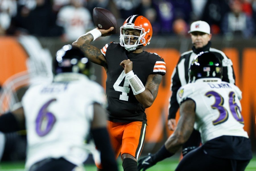 Deshaun Watson en partido