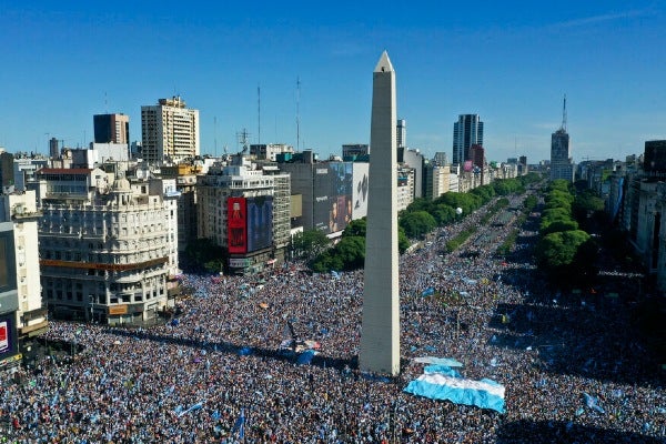 La capital de Argentina está de fiesta 