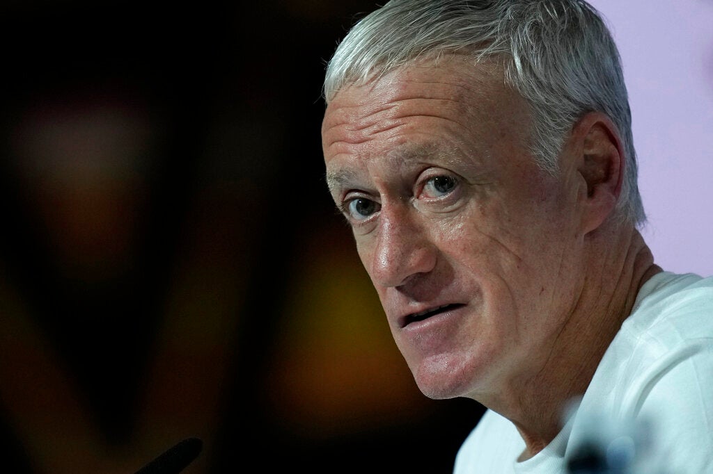 Didier Deschamps en conferencia de prensa