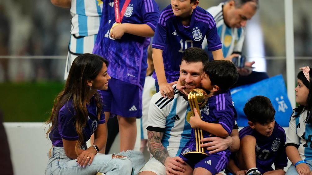 Messi y Antonella