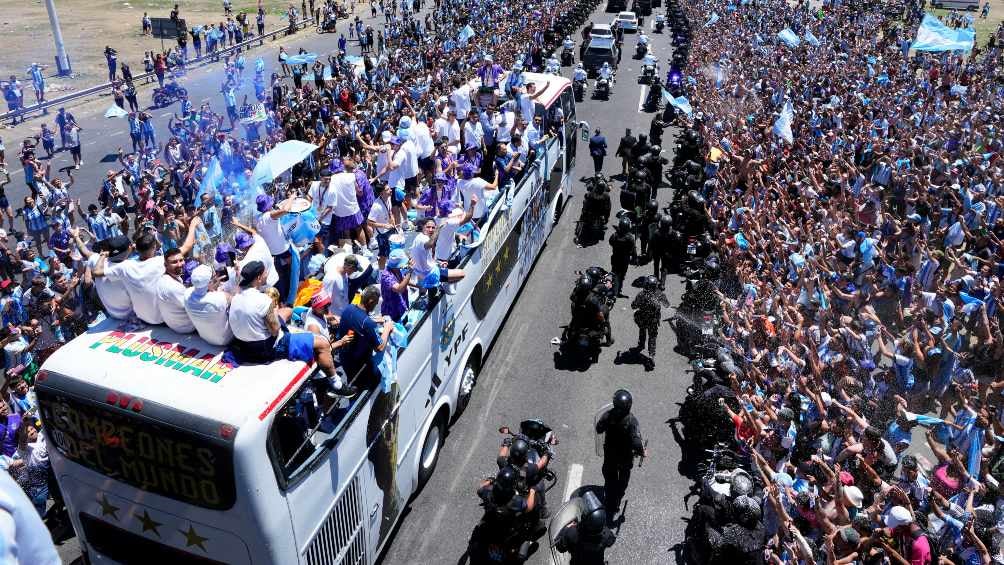 Argentina no pudo continuar su camino en el camión