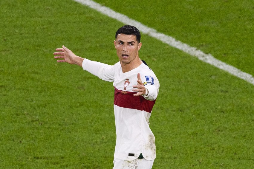 CR7 en Qatar 2022 con Portugal