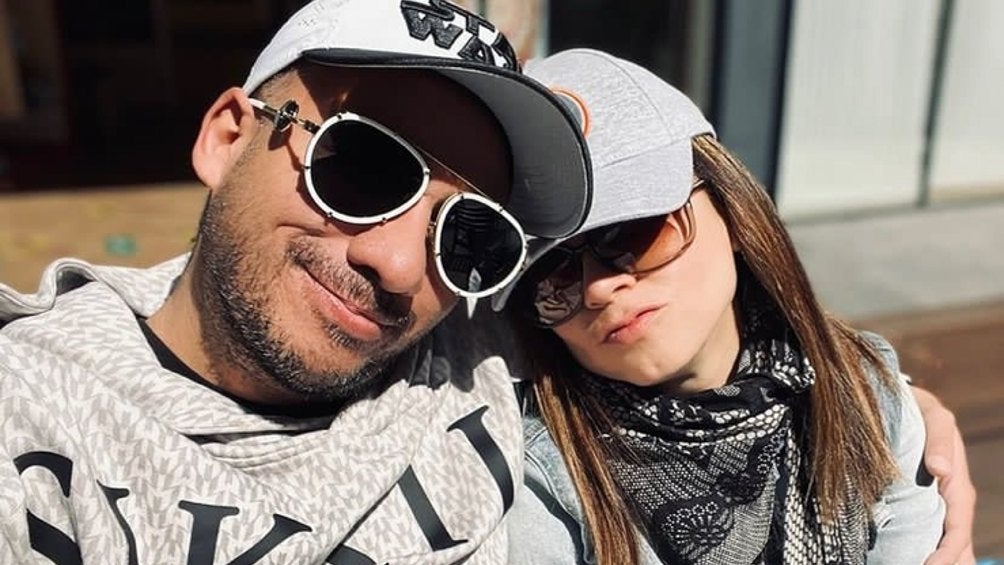 Alex Montiel y su esposa Dana Arizu