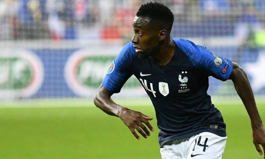 Blaise Matuidi  jugando para Francia en el Mundial de Rusia 2018