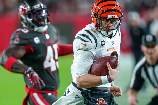 Joe Burrow, comandante de los Bengals 