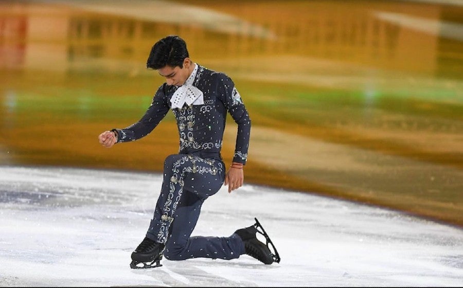 Donovan Carrillo en el Ice Arena MX