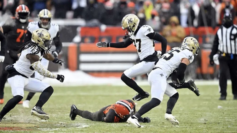 Saints remontó a Cleveland y lo dejó sin play-offs