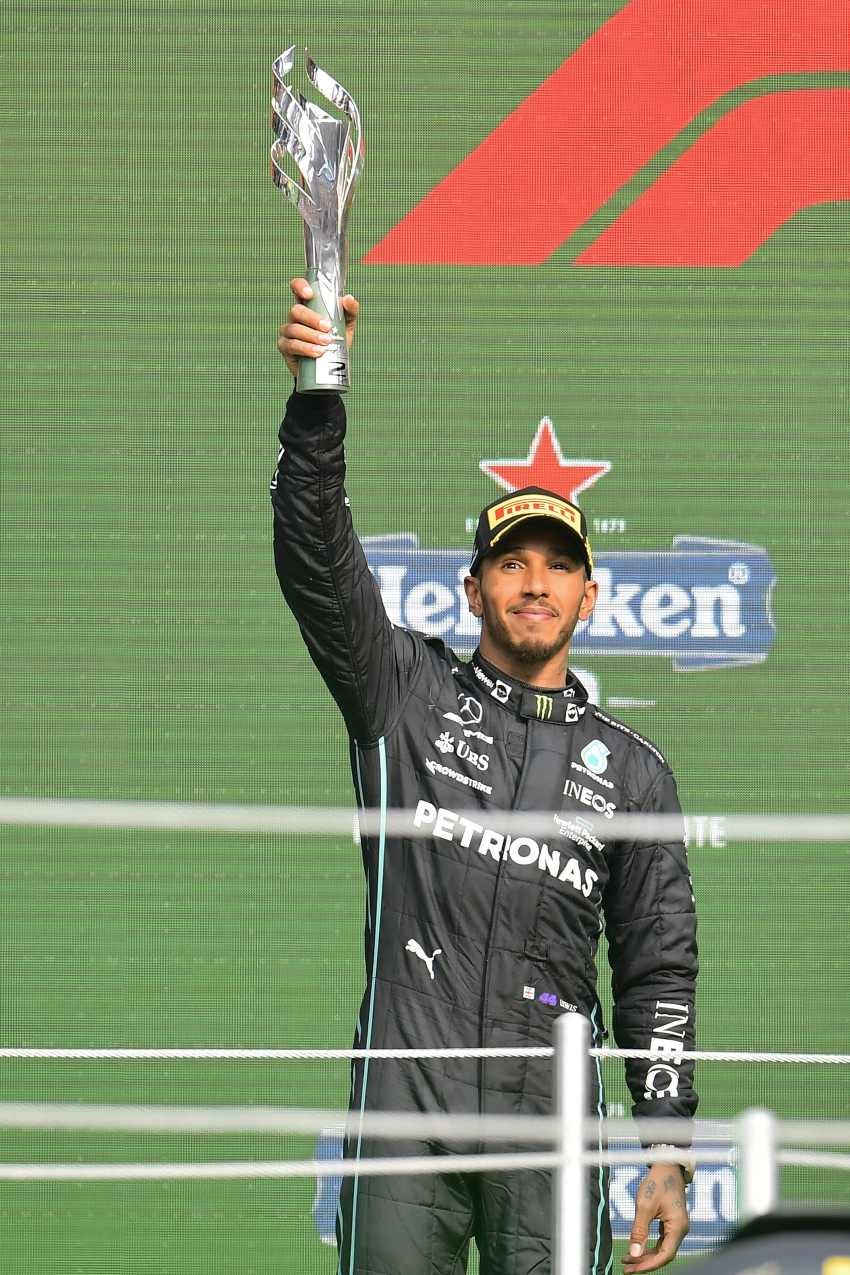 Hamilton en el GP de México